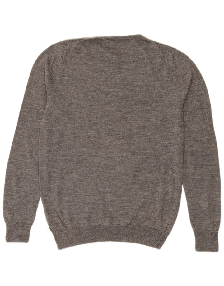 Ανδρικό πουλόβερ Reiss Crew Neck Jumper Medium Grey Flecked