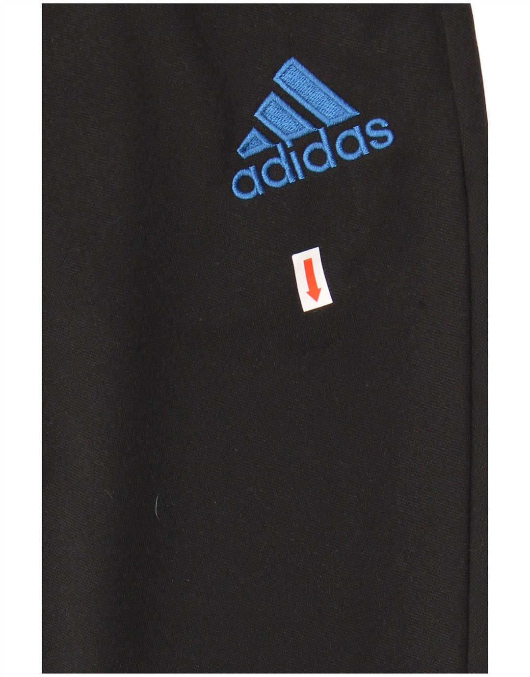 Ανδρική αθλητική φόρμα ADIDAS Παντελόνι μικρού μαύρου πολυεστέρα