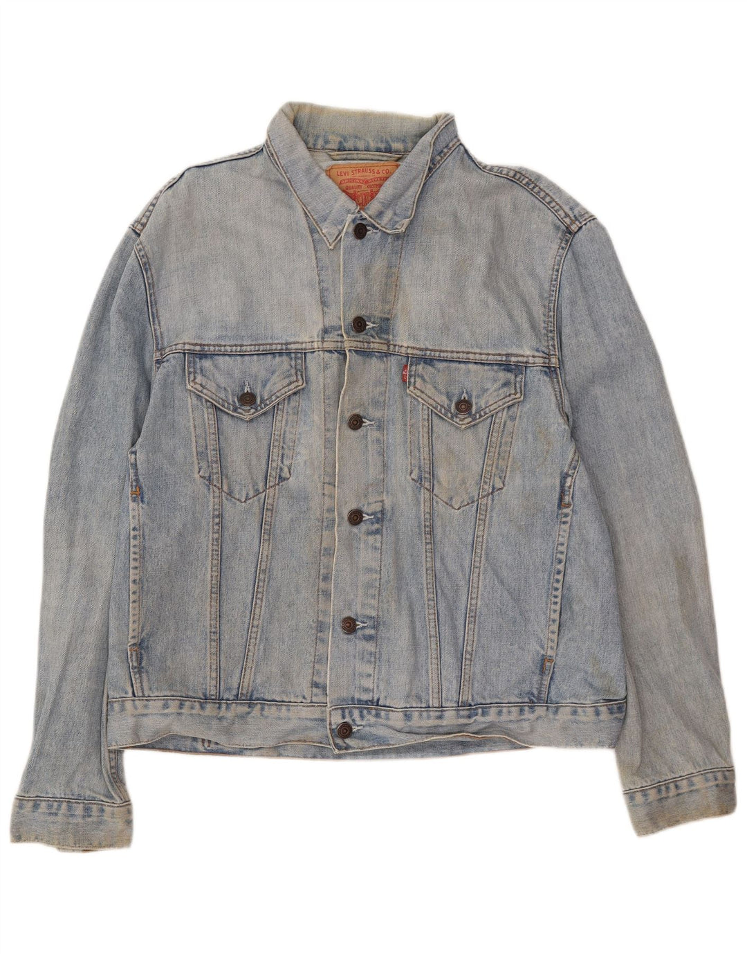 Ανδρικό τζιν μπουφάν Levi's UK 40 μεγάλο μπλε βαμβακερό