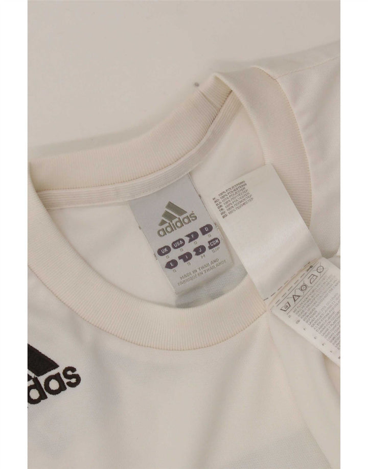 Ανδρικό γραφικό T-Shirt Adidas Top Small White Polyester