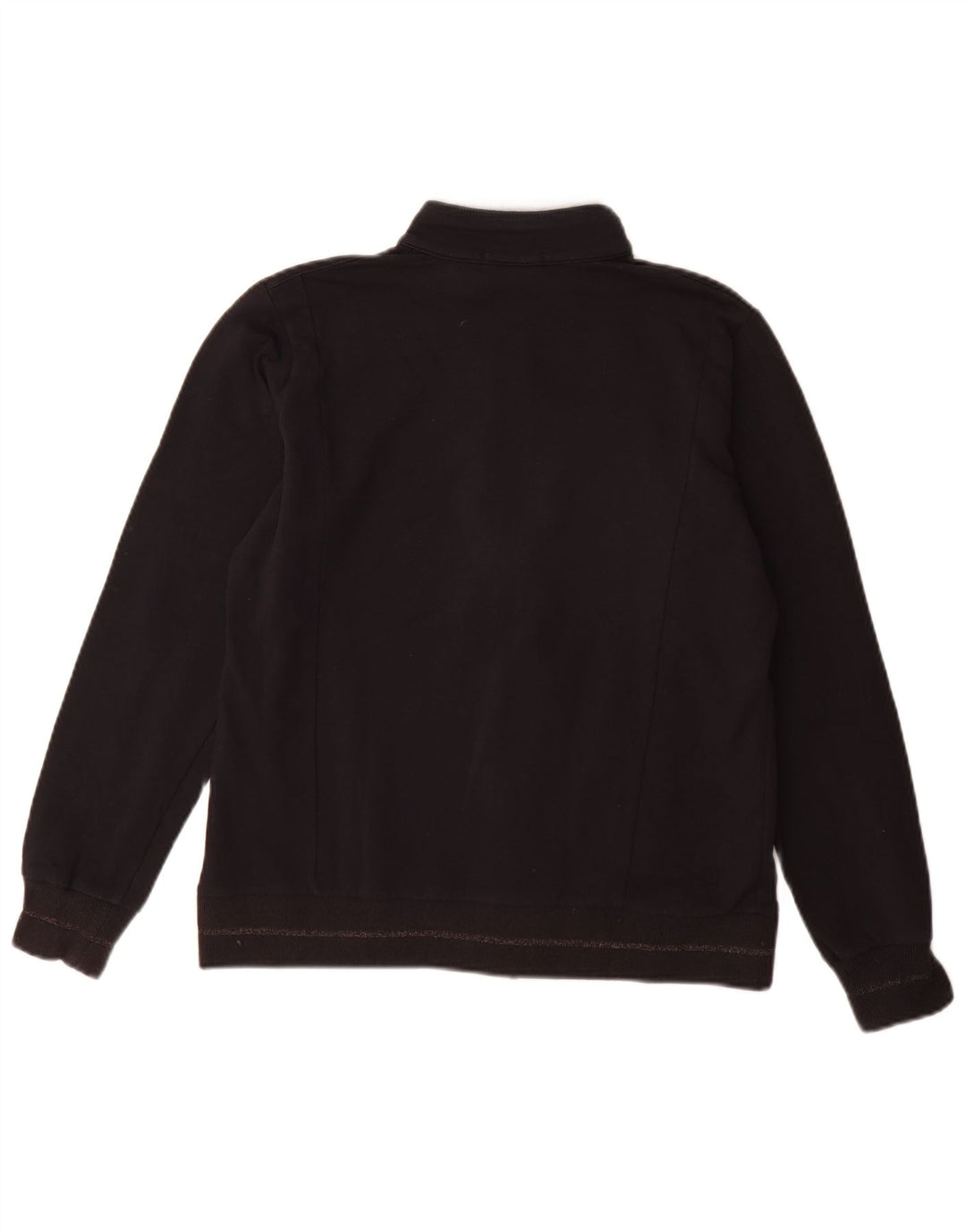 Champion Womens Easy Fit Graphic Top Jacket UK 14 Medium Black