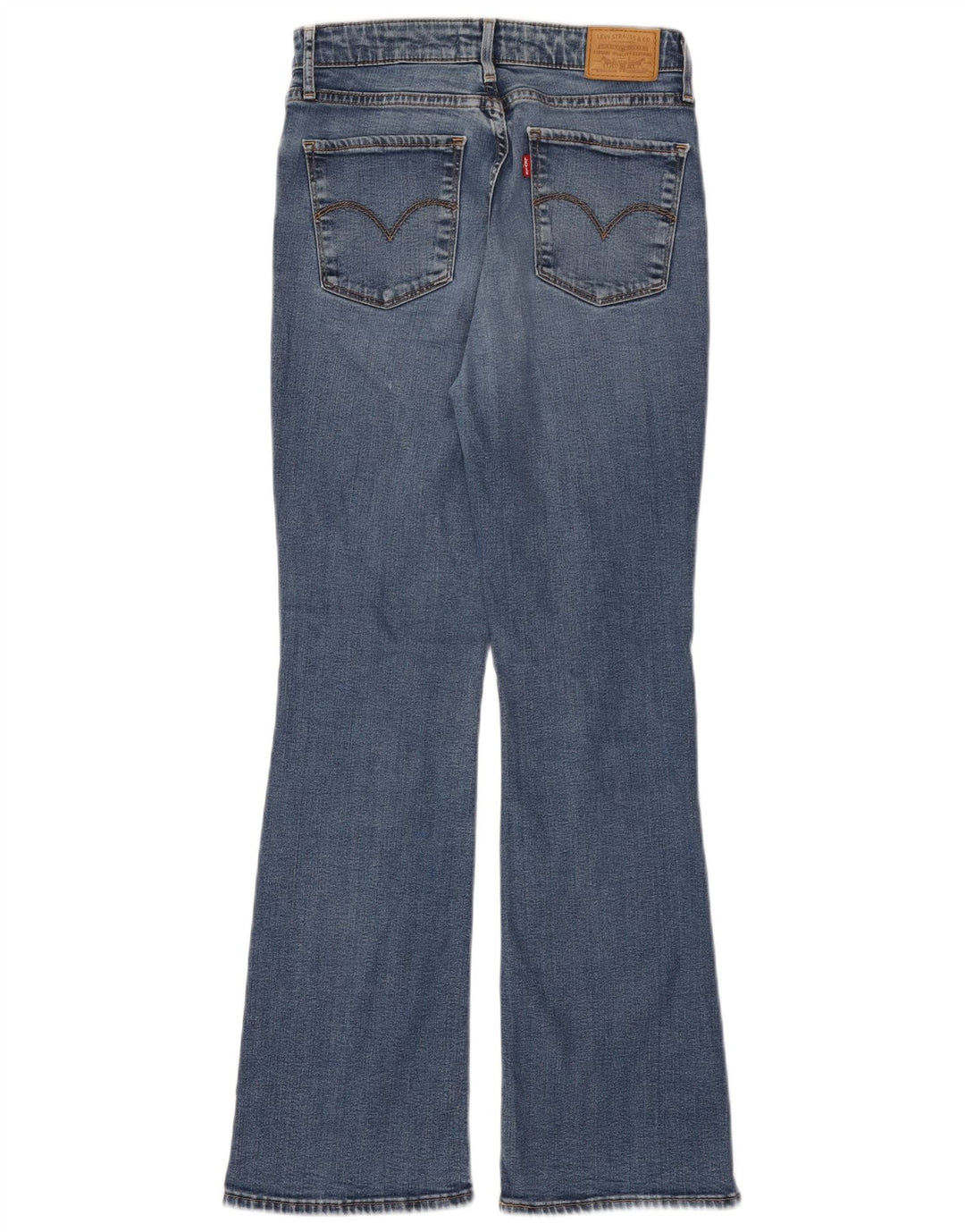 LEVI'S Γυναικείο 725 ψηλό μποτάκι τζιν W27 L30 Blue Lyocell