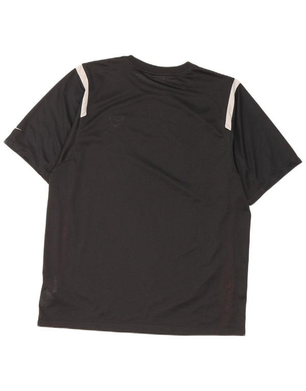 Ανδρικό T-shirt Nike Dri Fit Top UK 42/44 Large Black Colorblock Πολυεστέρας