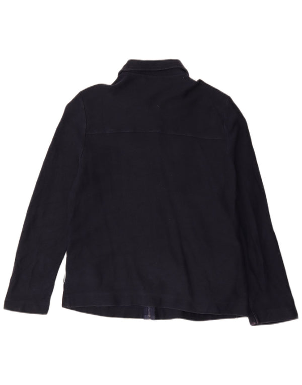 Marks & Spencer Γυναικείο Bomber Jacket UK 16 Large Navy Blue Cotton