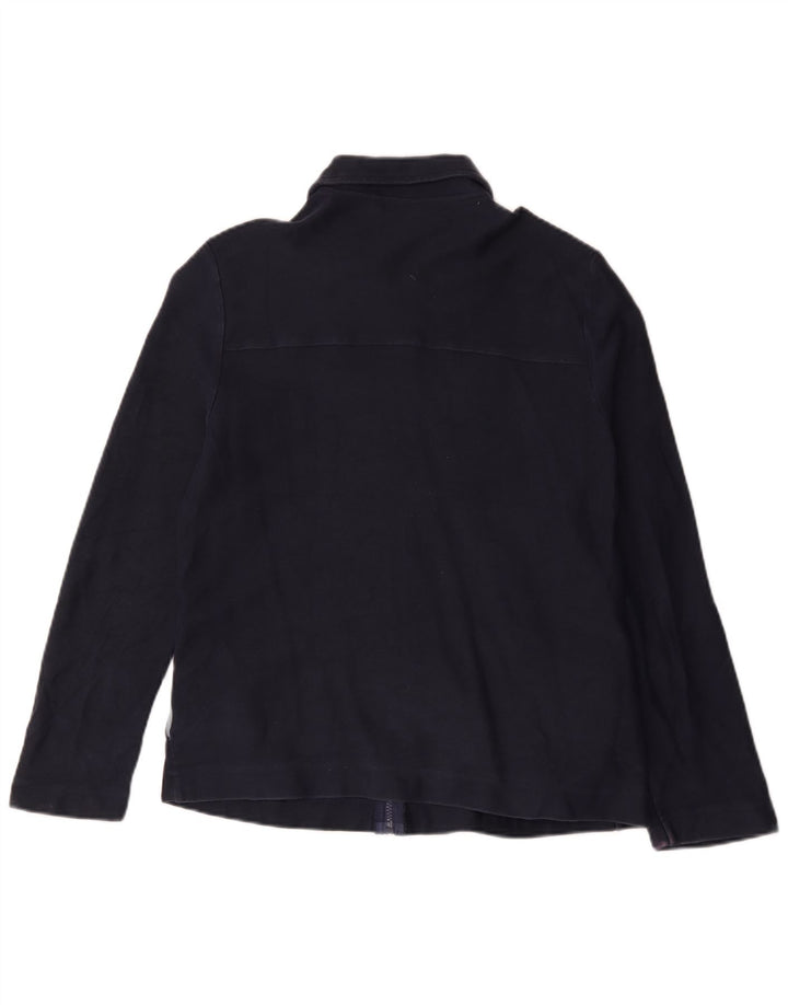 Marks & Spencer Γυναικείο Bomber Jacket UK 16 Large Navy Blue Cotton