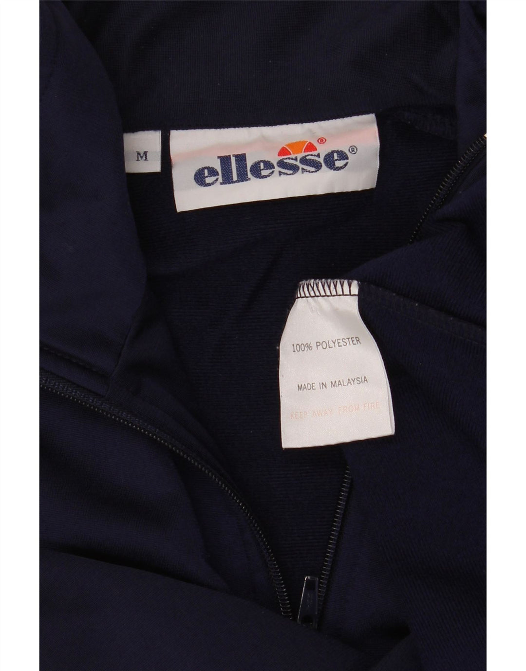 Ανδρική φόρμα γυμναστικής γραφική Ellesse Top Jacket Medium Navy Blue Colourblock