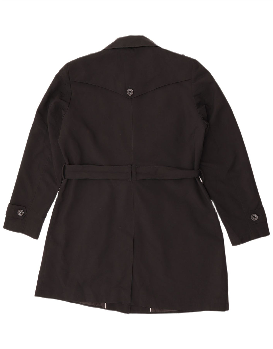Marks & Spencer Γυναικεία καμπαρντίνα UK 16 Large Black Polyester