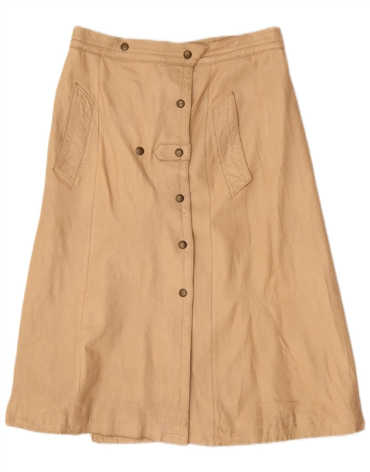 Γυναικεία Δερμάτινη Φούστα VINTAGE W30 Medium Beige