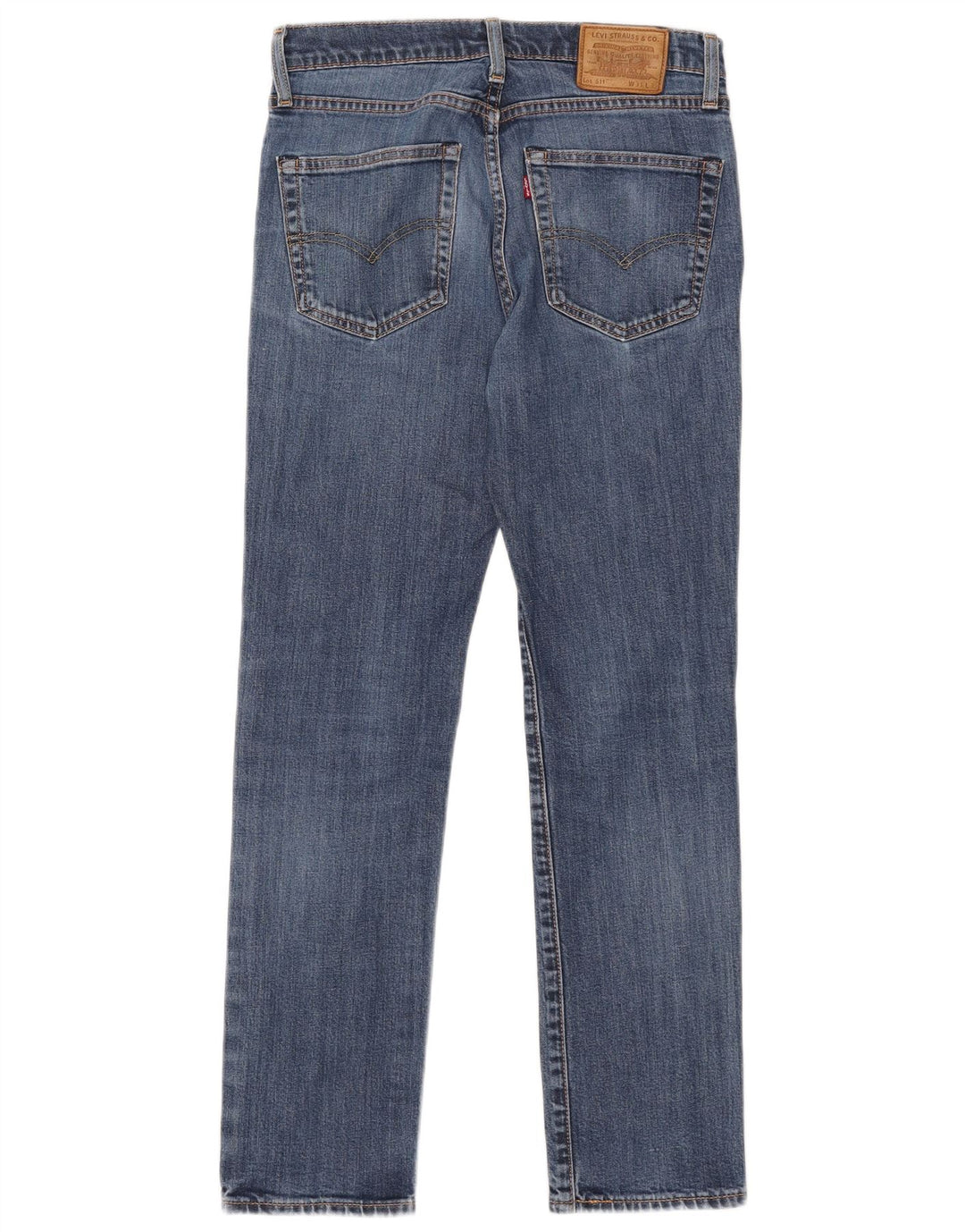 Levi's Mens 511 Slim Jeans W31 L32 Blue Cotton
