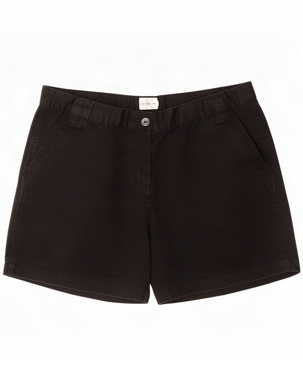 Calvin Klein Jeans Γυναικείο σορτς Chino US 14 XL W36 Μαύρο βαμβακερό