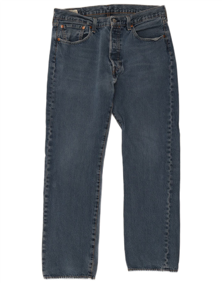 Ανδρικό τζιν Levi's Straight W34 L30 Blue Cotton