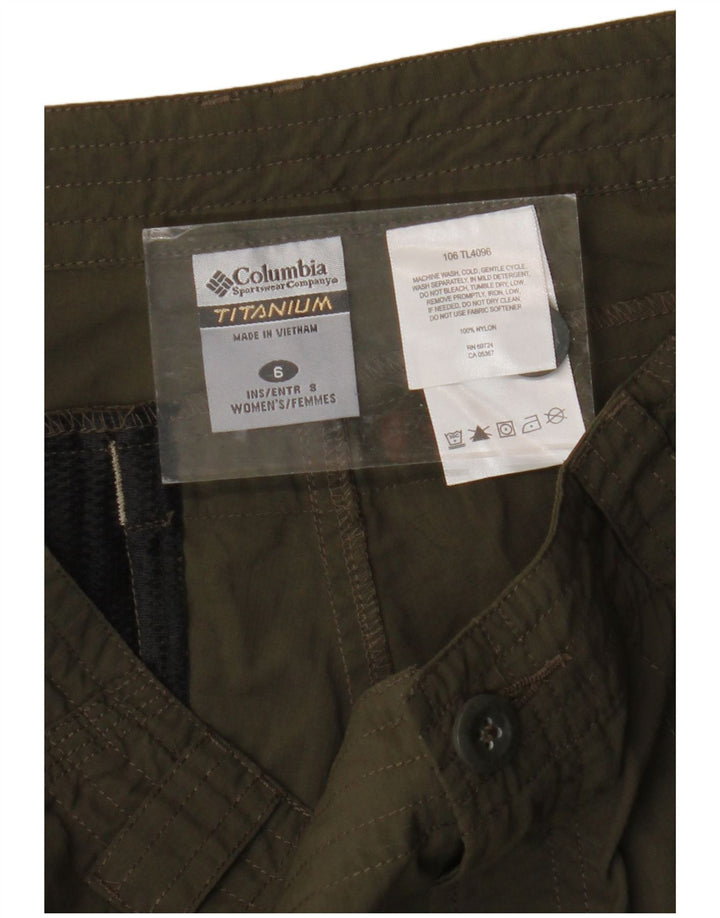 Columbia Γυναικείο Σορτς Cargo US 6 Medium W30 Khaki Nylon