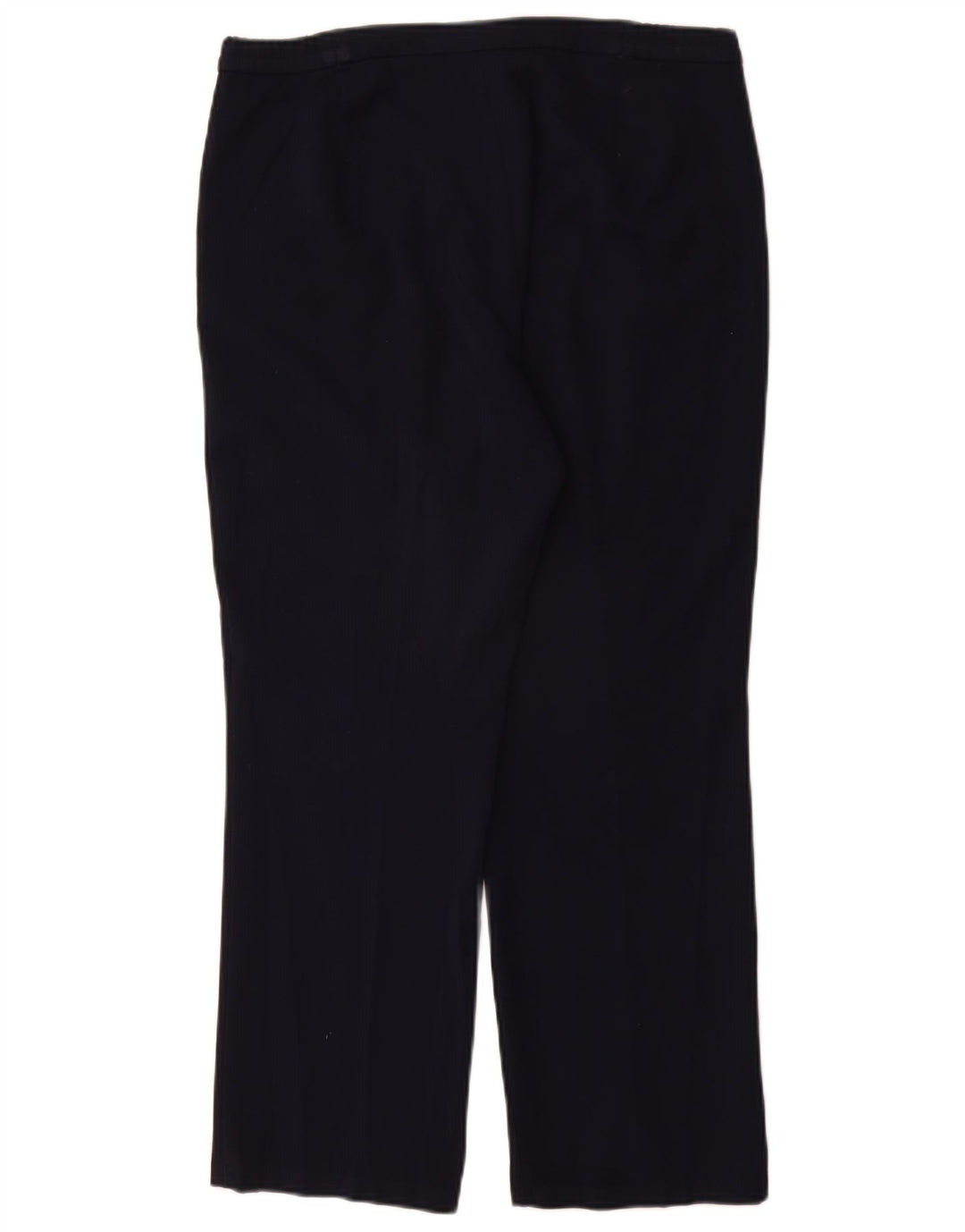 Marks & Spencer Γυναικείο ίσιο casual παντελόνι W32 L28 Navy Blue Polyester