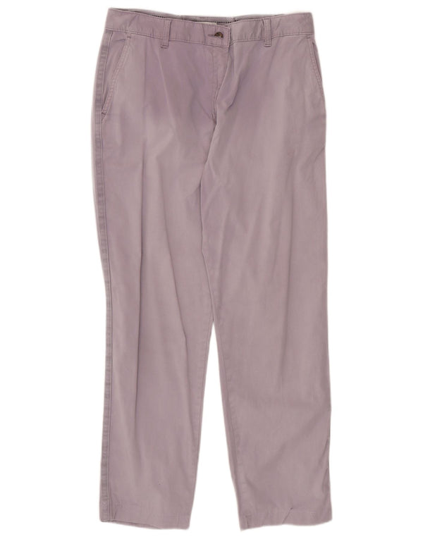 Marks & Spencer Γυναικείο κωνικό παντελόνι Chino UK 14 Large W32 L28 Purple
