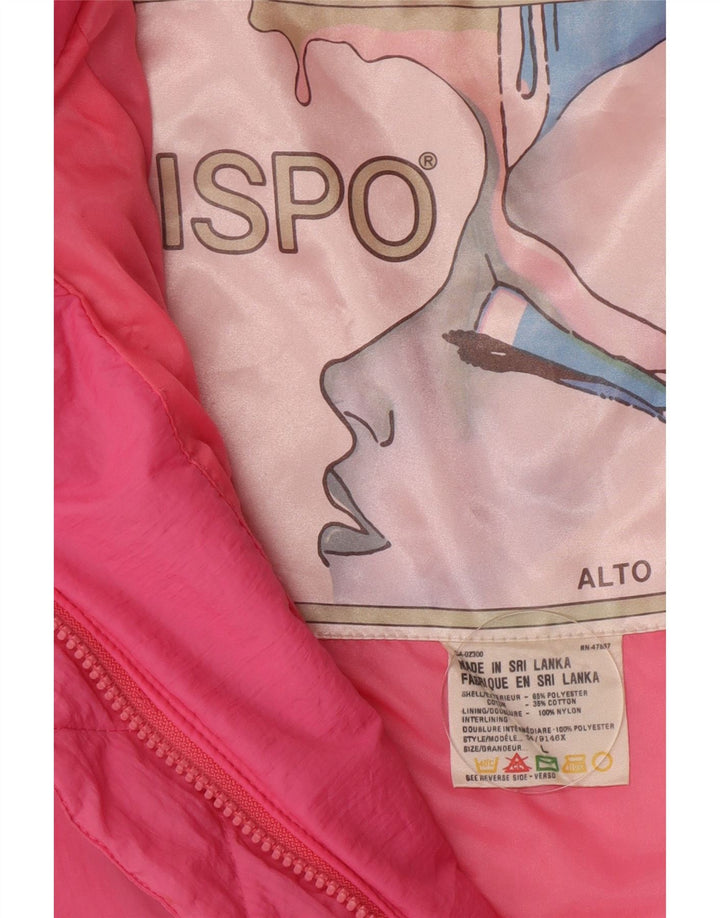 Ispo Γυναικείο Μπουφάν σκι UK 16 Μεγάλο Ροζ Πολυεστέρας