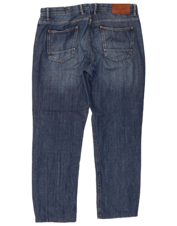 Ανδρικό Massimo Dutti Casual Fit ίσιο τζιν EU 42 Large W32 L27 Blue