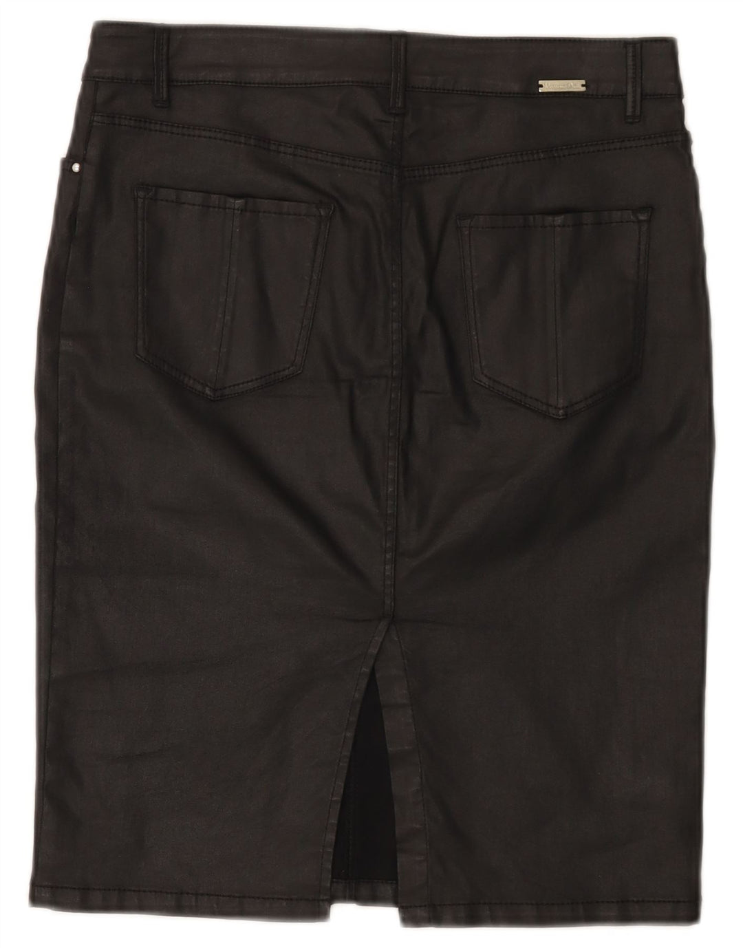 Massimo Dutti Γυναικεία Pencil Φούστα EU 38 Small W28 Μαύρη