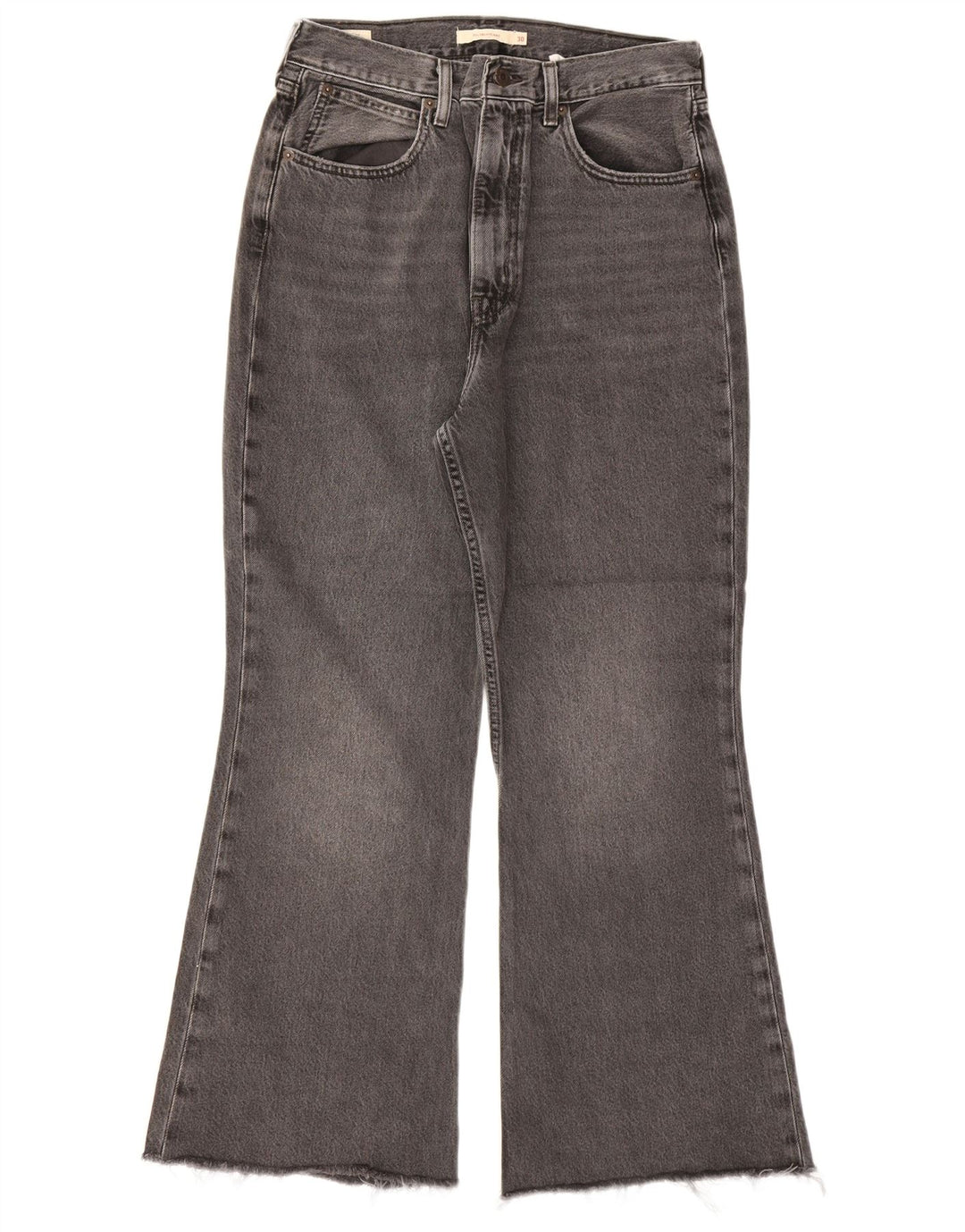 Γυναικείο ψηλό ψηλό τζιν της Levi's W30 L26 γκρι βαμβακερό