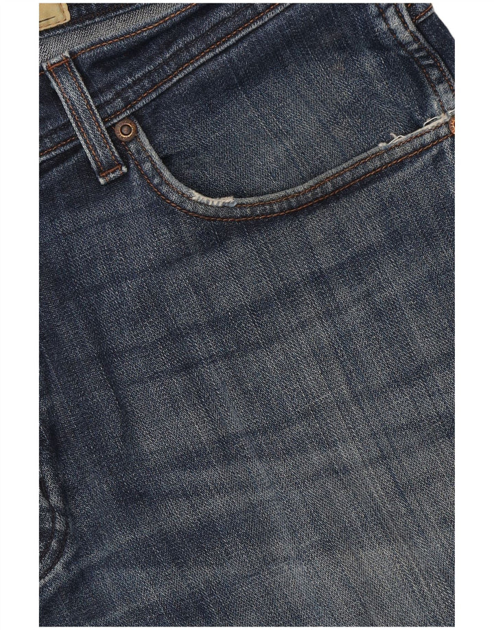 Ανδρικό τζιν σορτς Wrangler W36 μεγάλο μπλε βαμβακερό