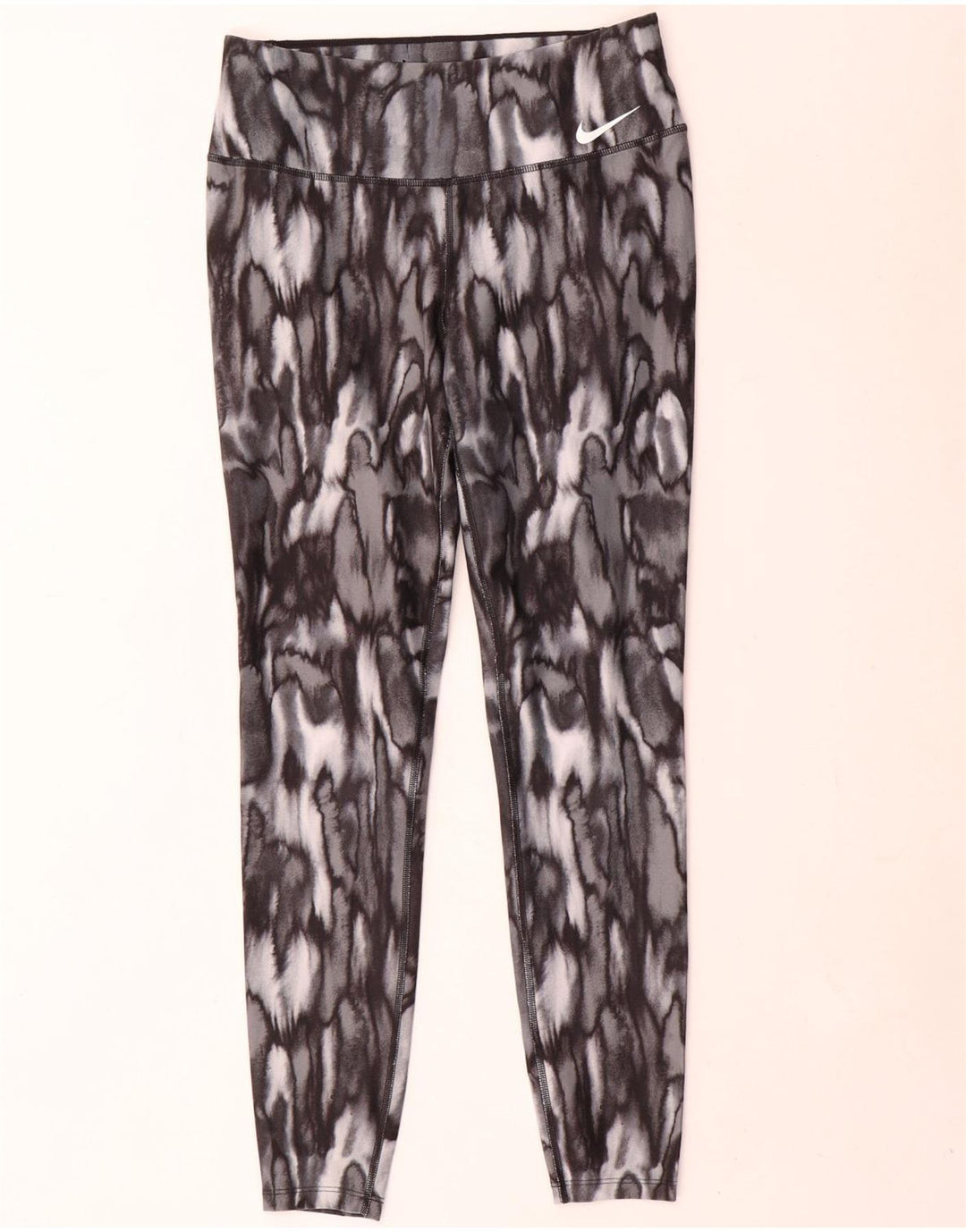 Γυναικεία κολάν Nike Dri Fit UK 14 Medium Grey Print Animal
