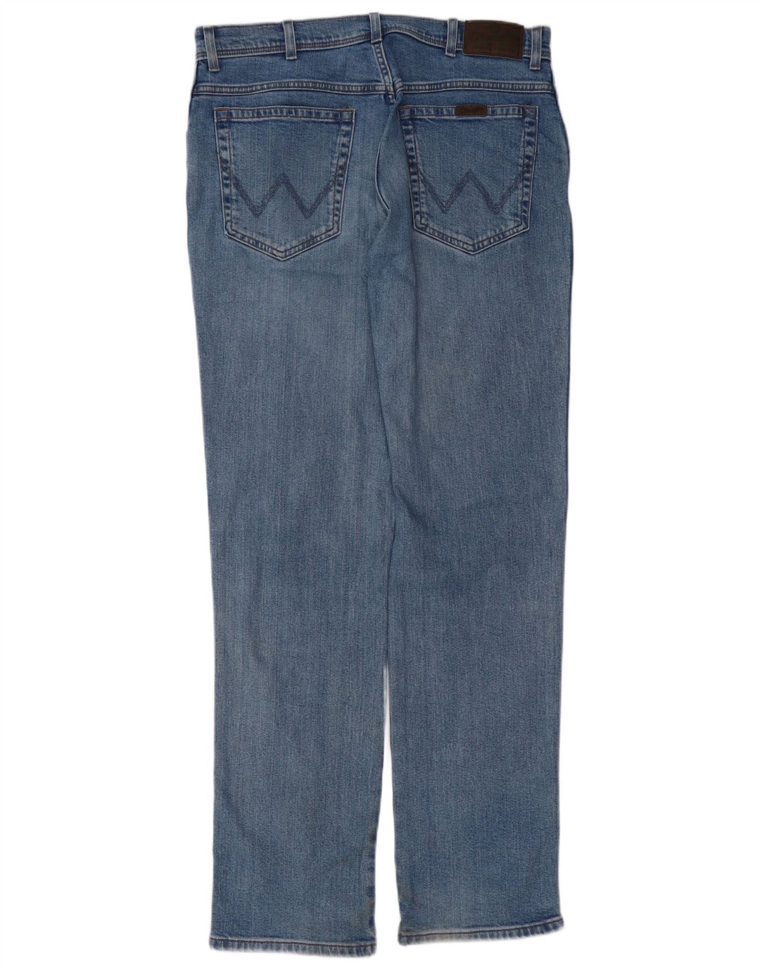 Ανδρικό τζιν WRANGLER ίσιο W36 L34 Μπλε βαμβακερό