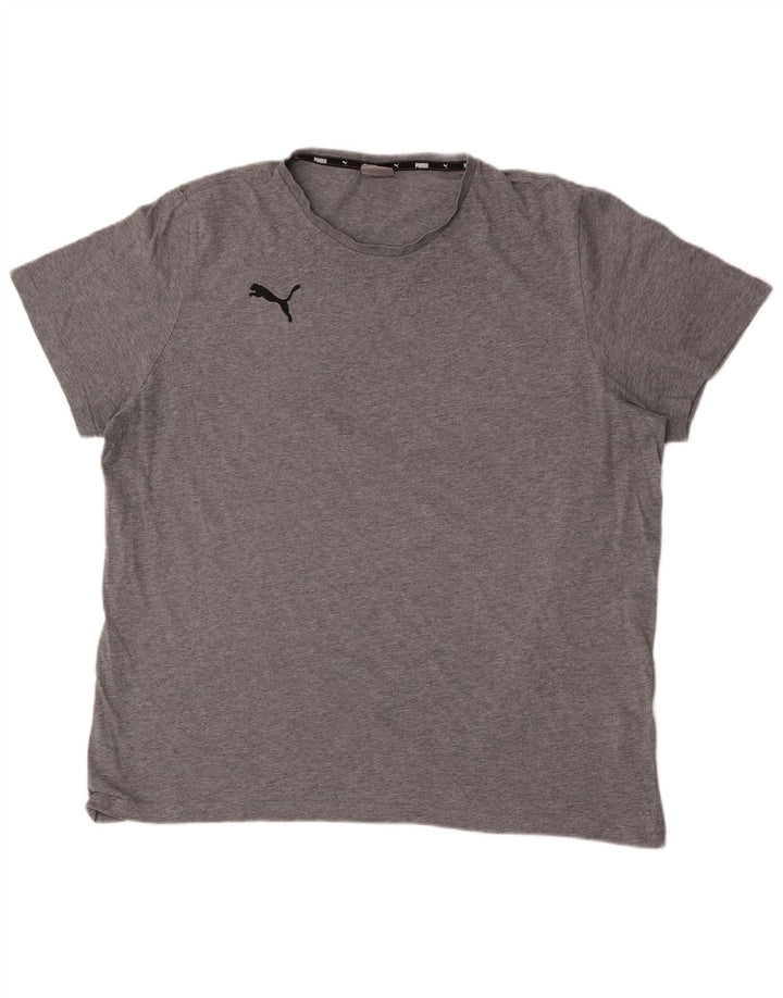 Ανδρικό T-Shirt Puma Top 2XL Γκρι βαμβακερό
