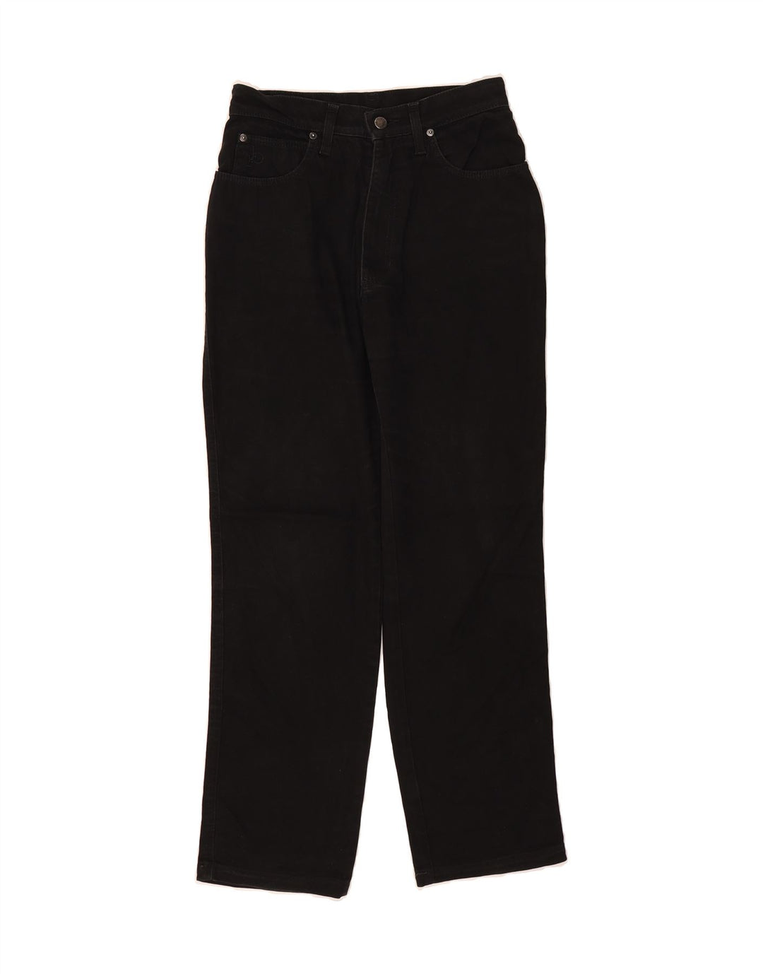 ROCCOBAROCCO Womens Tapered Jeans IT 42 Medium W28 L29 Black Cotton Vintage Roccobarocco and Second-Hand Roccobarocco from Messina Hembry 