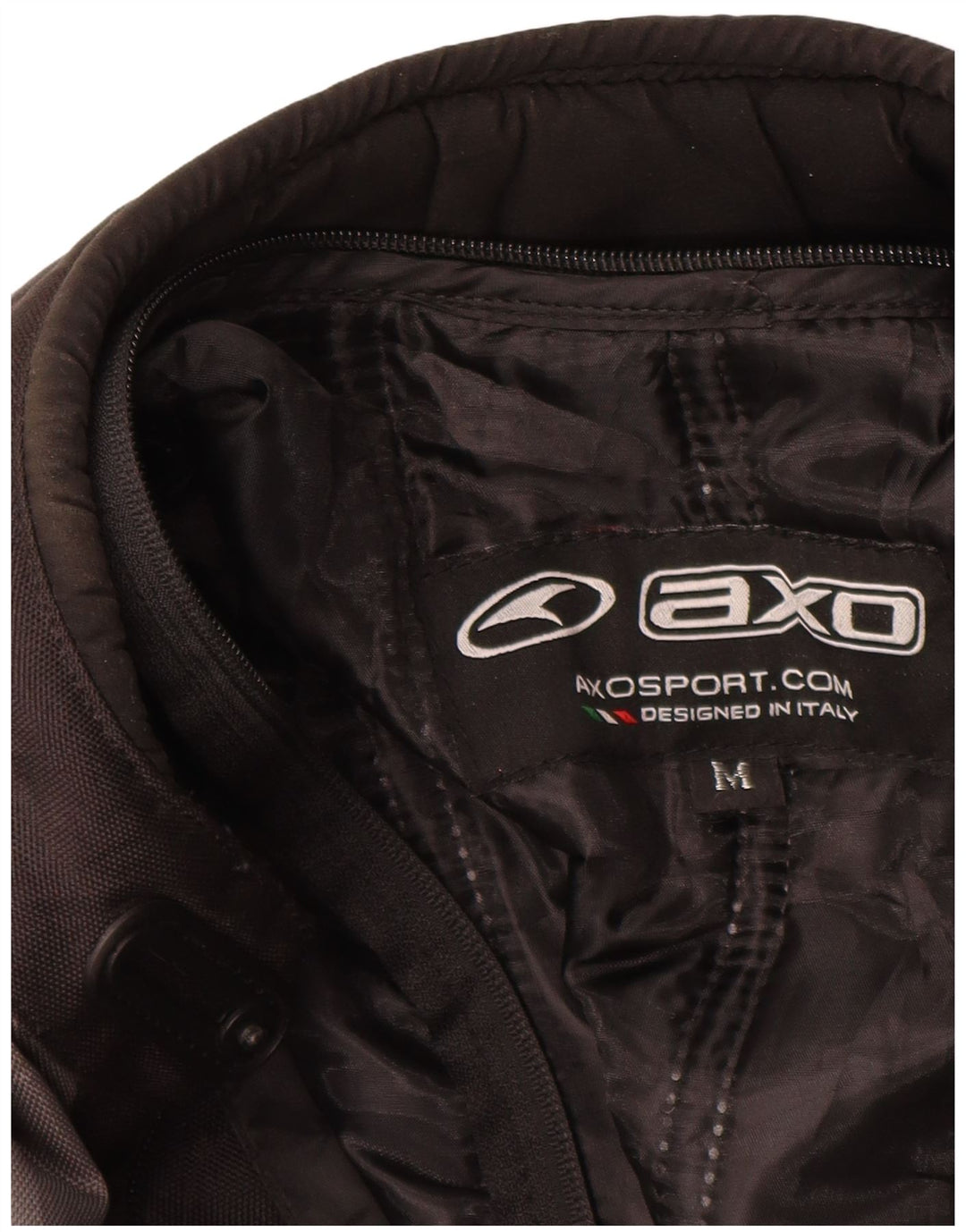 AXO Ανδρικό Σακάκι Racer UK 38 Medium Black Colorblock Πολυεστέρας