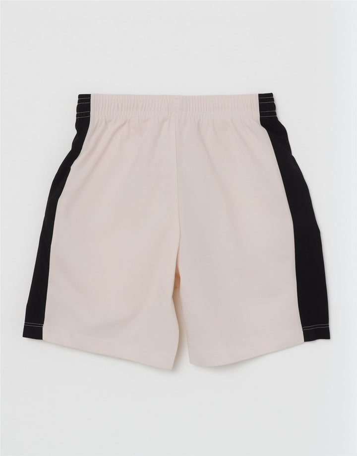 Αθλητικά σορτς Nike Boys 10-11 ετών Μεσαίο λευκό πολυεστέρα