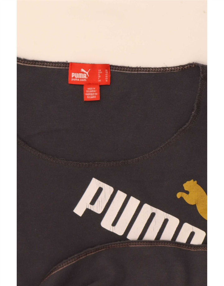 Puma Γυναικείο τοπ μακρυμάνικο UK 16 Large Grey