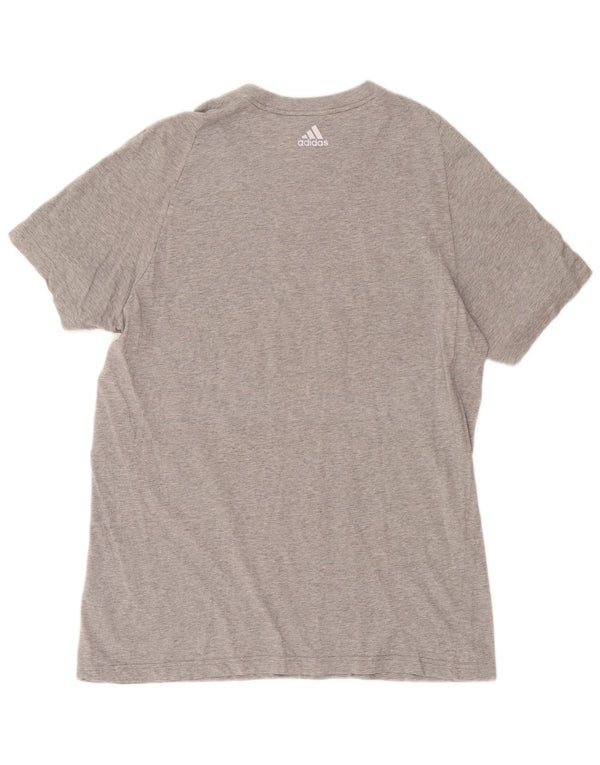 Ανδρικό γραφικό T-Shirt Adidas Top XL Γκρι βαμβακερό