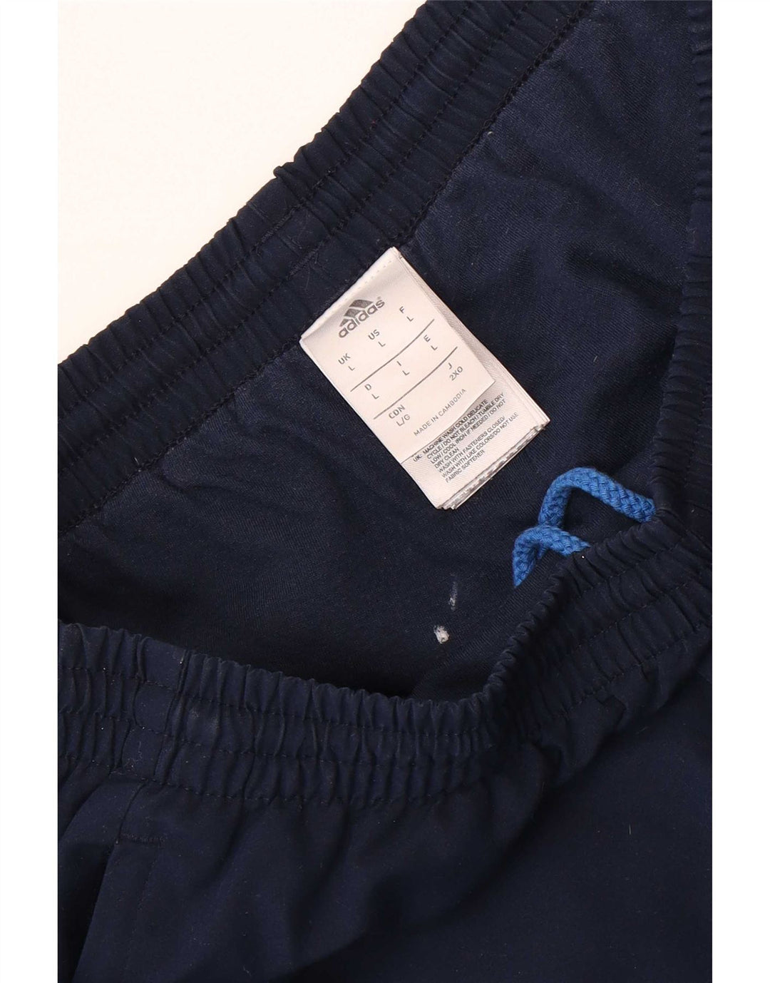 Ανδρική φόρμα Adidas Παντελόνι Joggers Large Navy Blue Polyester