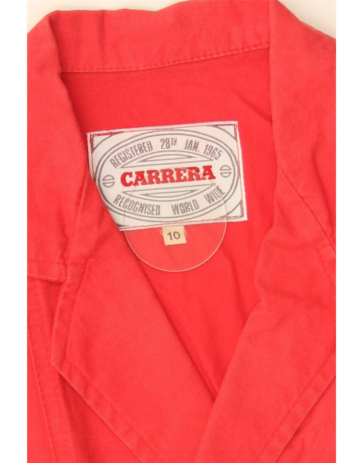 Carrera Γυναικείο Μπουφάν Blazer με διπλό στήθος Crop UK 10 Small Red