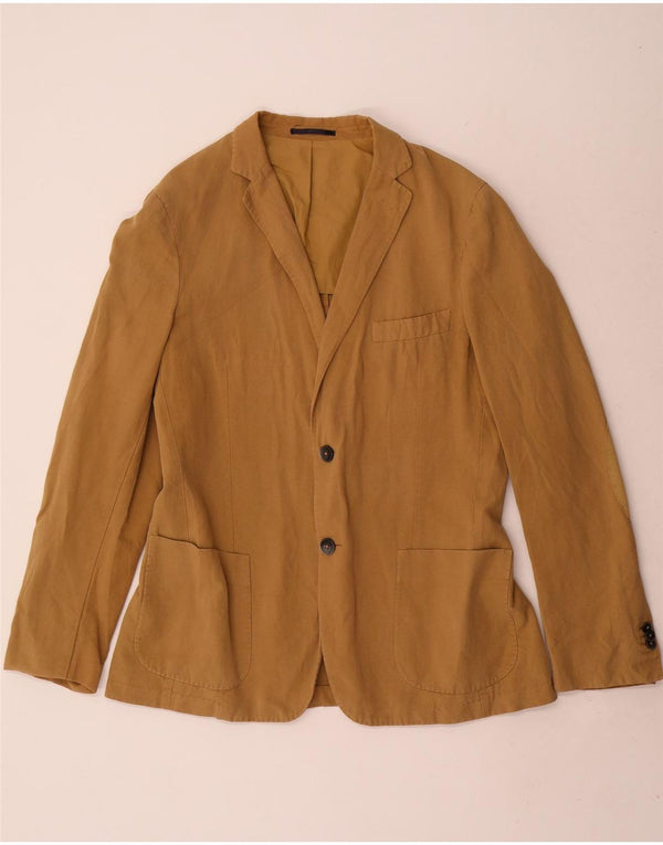 Ανδρικό σακάκι Gant 2 Button Blazer IT 50 Large Brown Λευκό