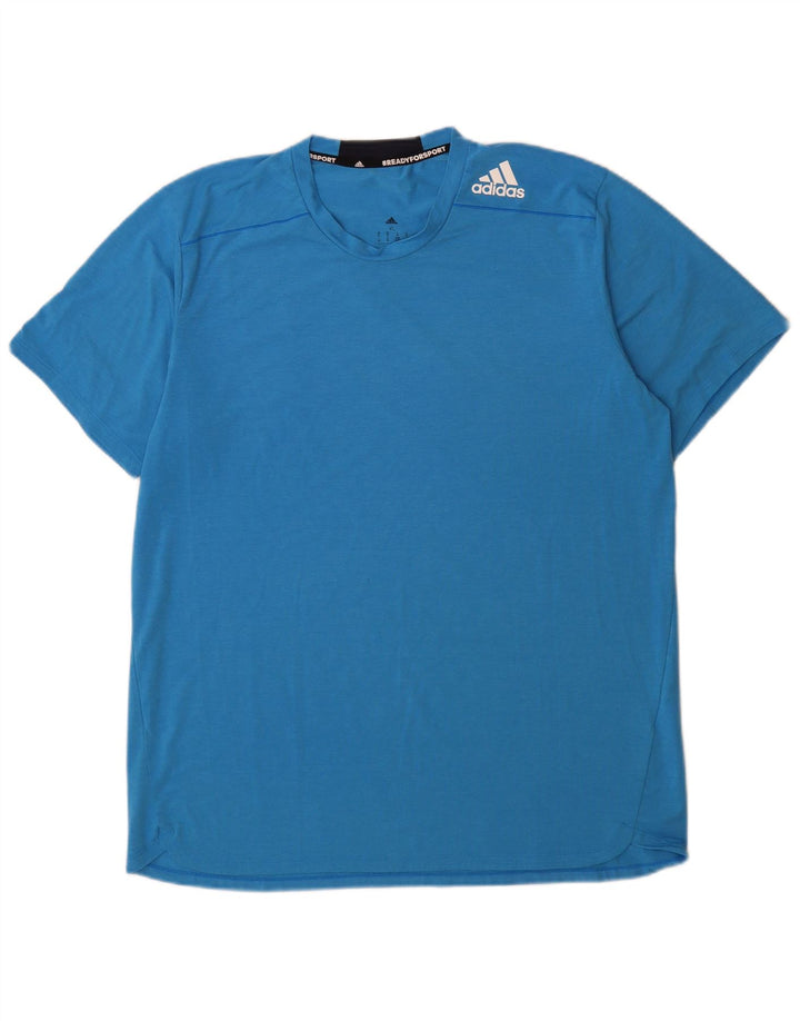Ανδρικό T-Shirt Adidas Top XL Blue Polyester