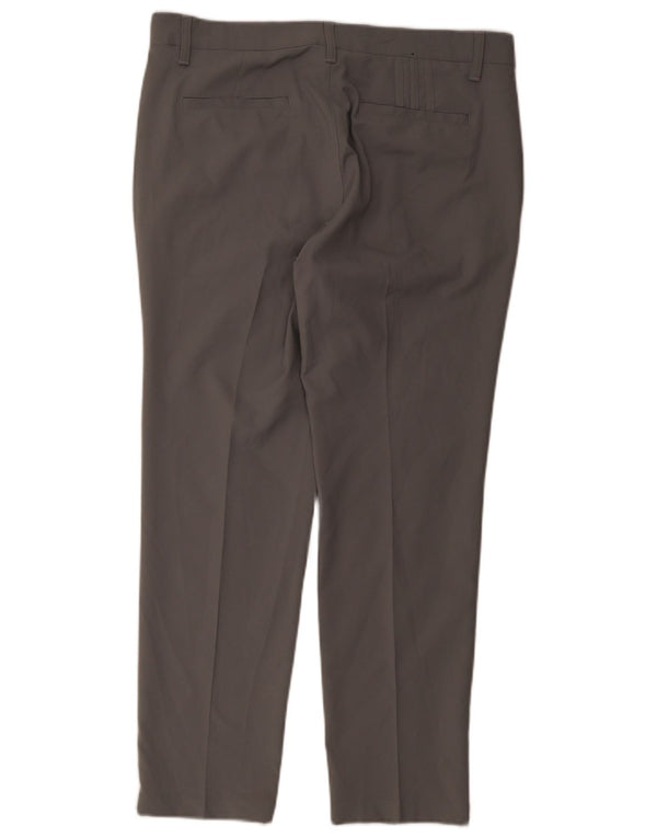 Ανδρικό ίσιο παντελόνι Chino Adidas W34 L30 Grey Polyester