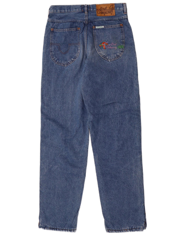 Best Company Womens By Olmes Carretti Tapered Jeans W32 L32 Blue Cotton