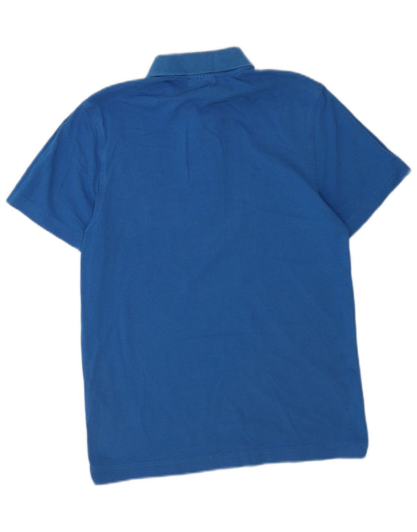 Ανδρικό μπλουζάκι πόλο Lacoste, μέγεθος 3, μικρό μπλε βαμβακερό