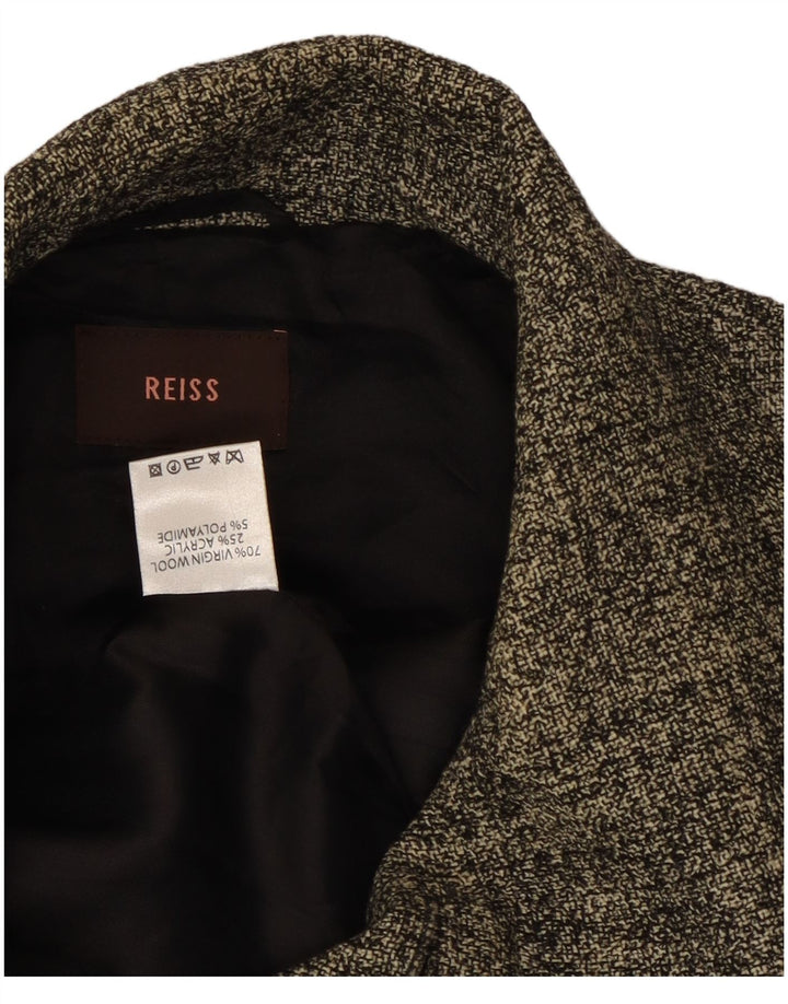 Reiss Γυναικείο σακάκι με 4 κουμπιά UK 10 Small Grey Wool