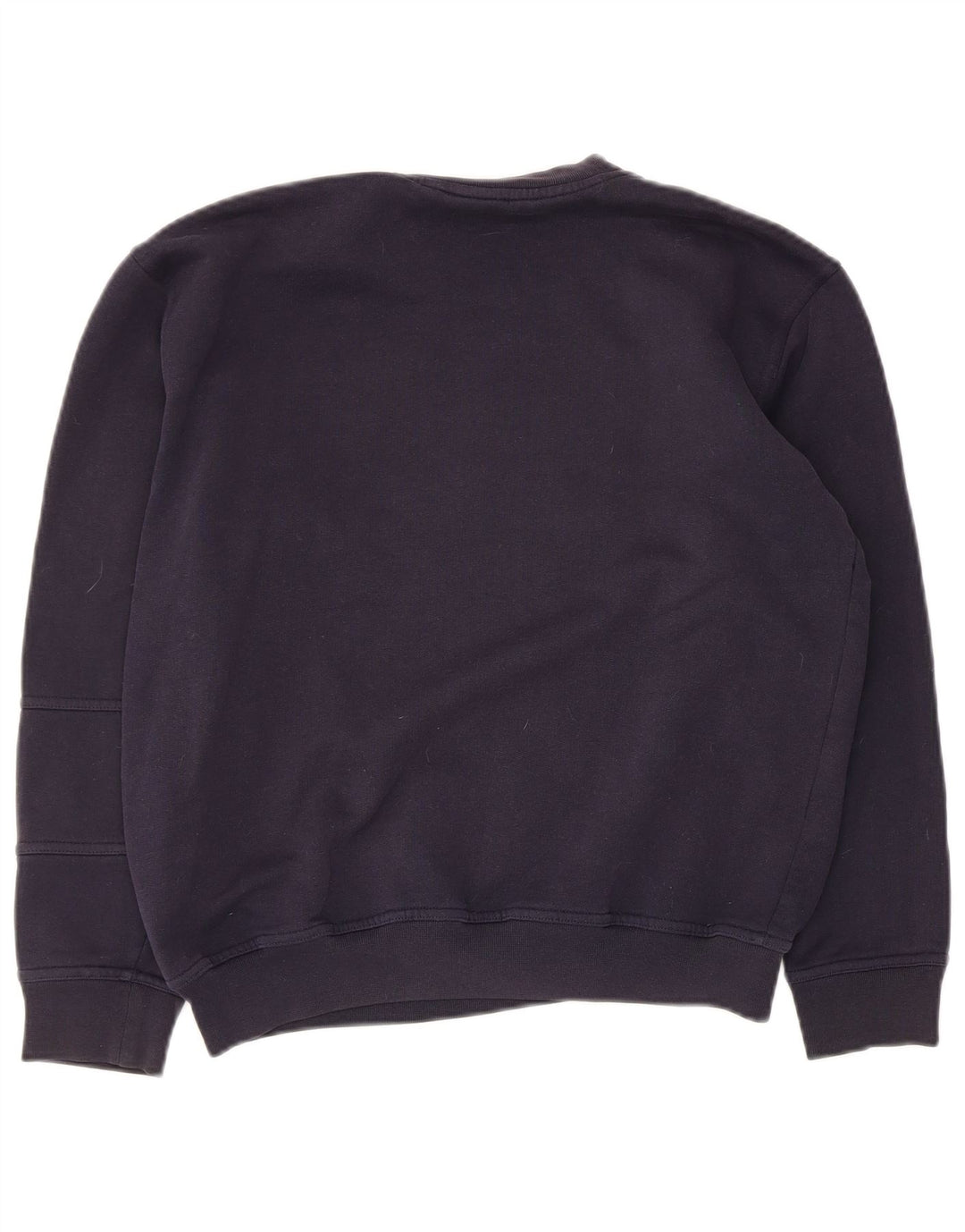 Ellesse Γυναικείο γραφικό υπερμεγέθη φούτερ Jumper UK 10 Small Navy Blue