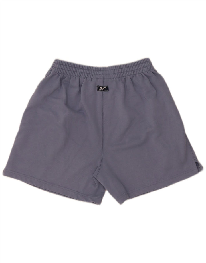 Γυναικείο αθλητικό σορτς Reebok UK 10 Small Blue Polyester