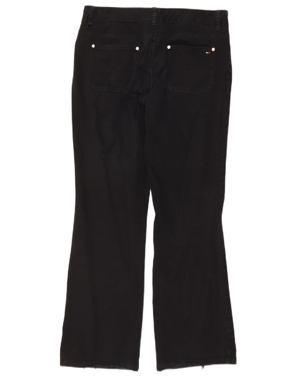 Tommy Hilfiger Γυναικεία Bootcut Jeans US 10 Large W32 L31 Μαύρο βαμβακερό