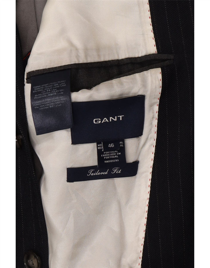 Ανδρικό τζάκετ GANT Tailored Fit Blazer IT 46 Small Navy Blue ριγέ