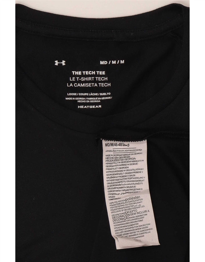 Ανδρικό μπλουζάκι Under Armour Heat Gear Top Medium Μαύρο Πολυεστέρας