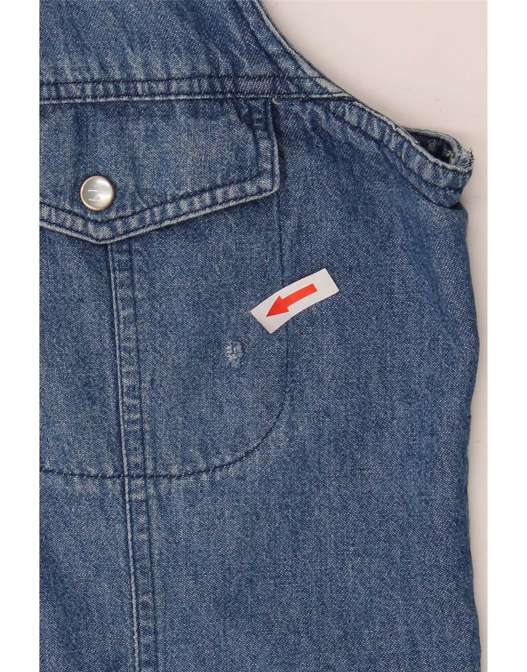 Brandon & C Γυναικείο αμάνικο τζιν πουκάμισο UK 14 Medium Blue
