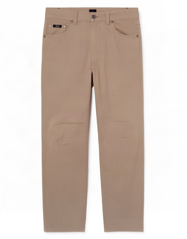 Ανδρικό ίσιο casual παντελόνι Hugo Boss W31 L29 Γκρι βαμβακερό