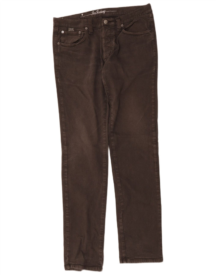 Iceberg Γυναικείο Slim Jeans W33 L33 Μαύρο