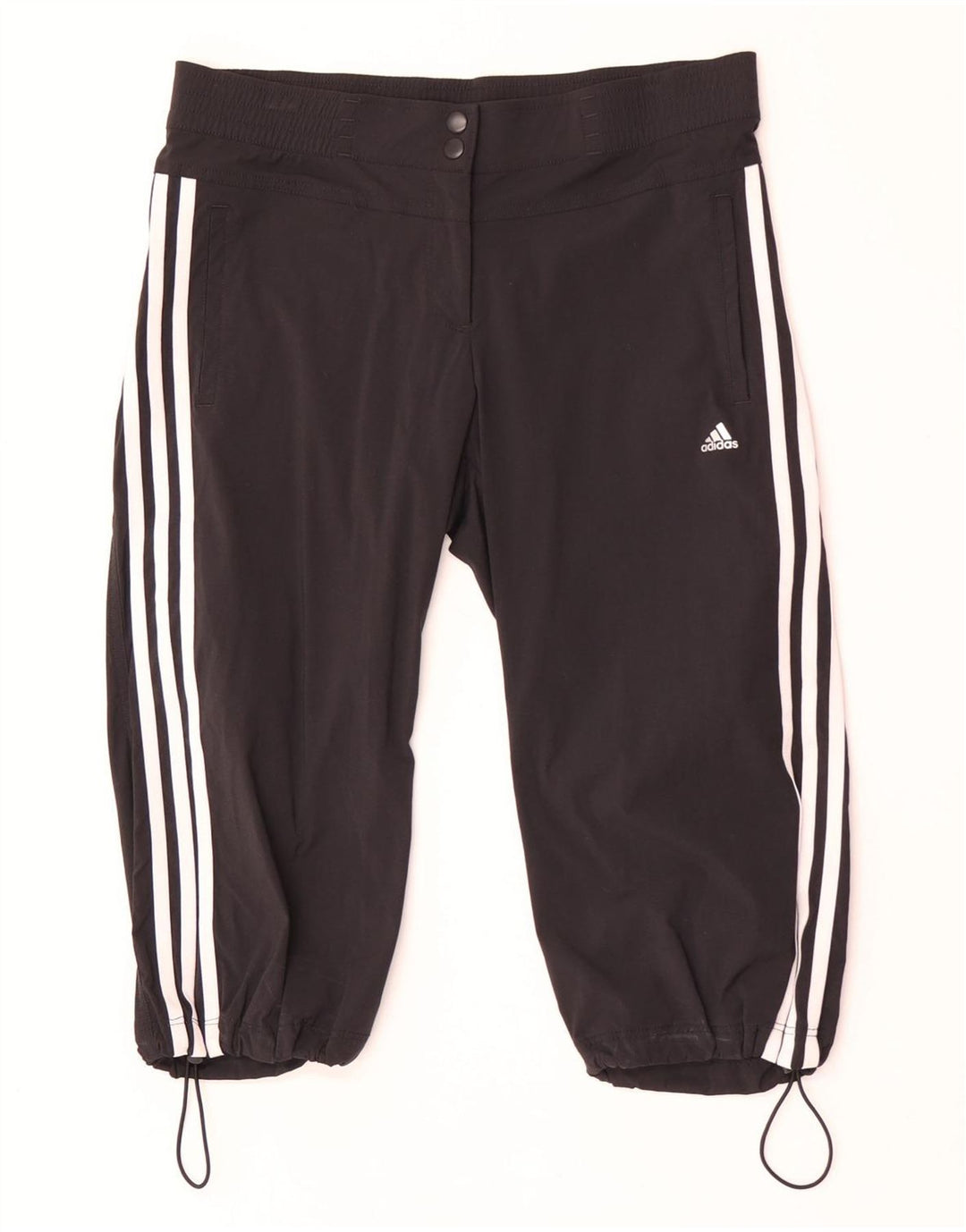 Γυναικεία βερμούδα Adidas Climalite UK 12 Medium W32 Black Nylon
