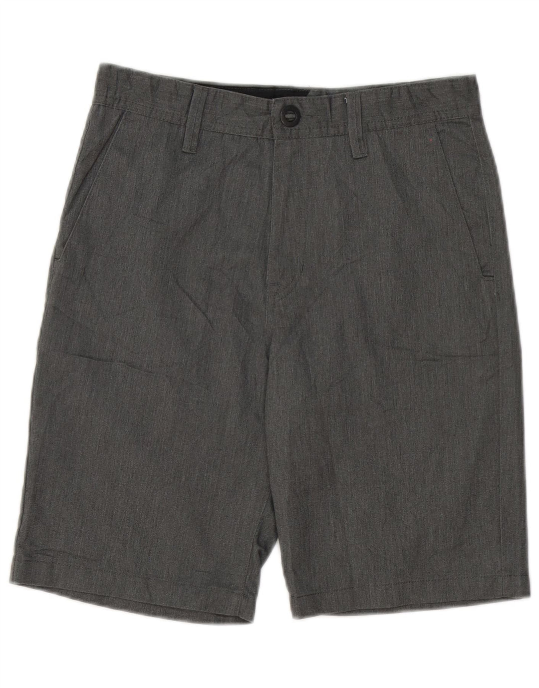 Volcom Boys Chino Shorts 15-16 Years W28 Grey Polyester