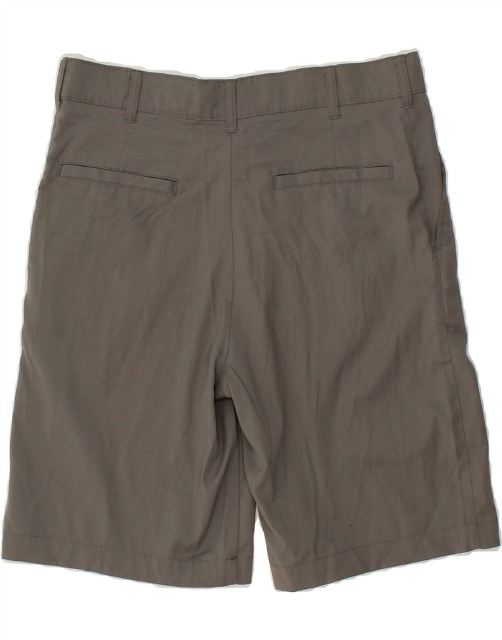 RUSSELL ATHLETIC Mens Chino Shorts W30 Medium Grey Polyester Vintage Russell Athletic and Second-Hand Russell Athletic from Messina Hembry 